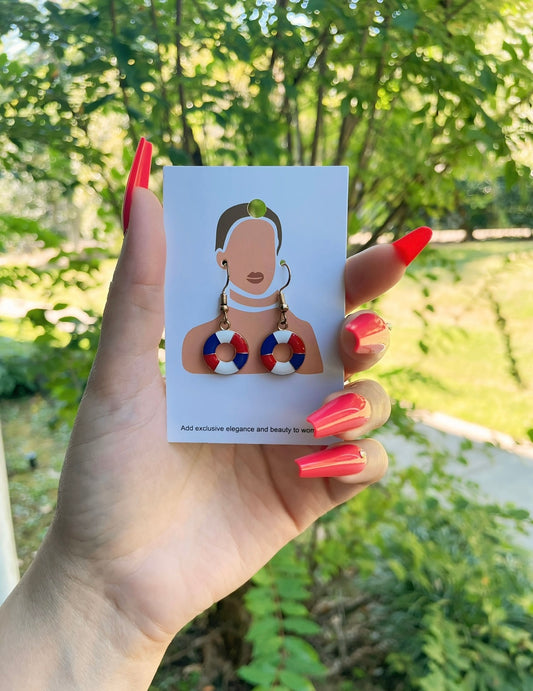 UNIQUE Fourth of July Earrings