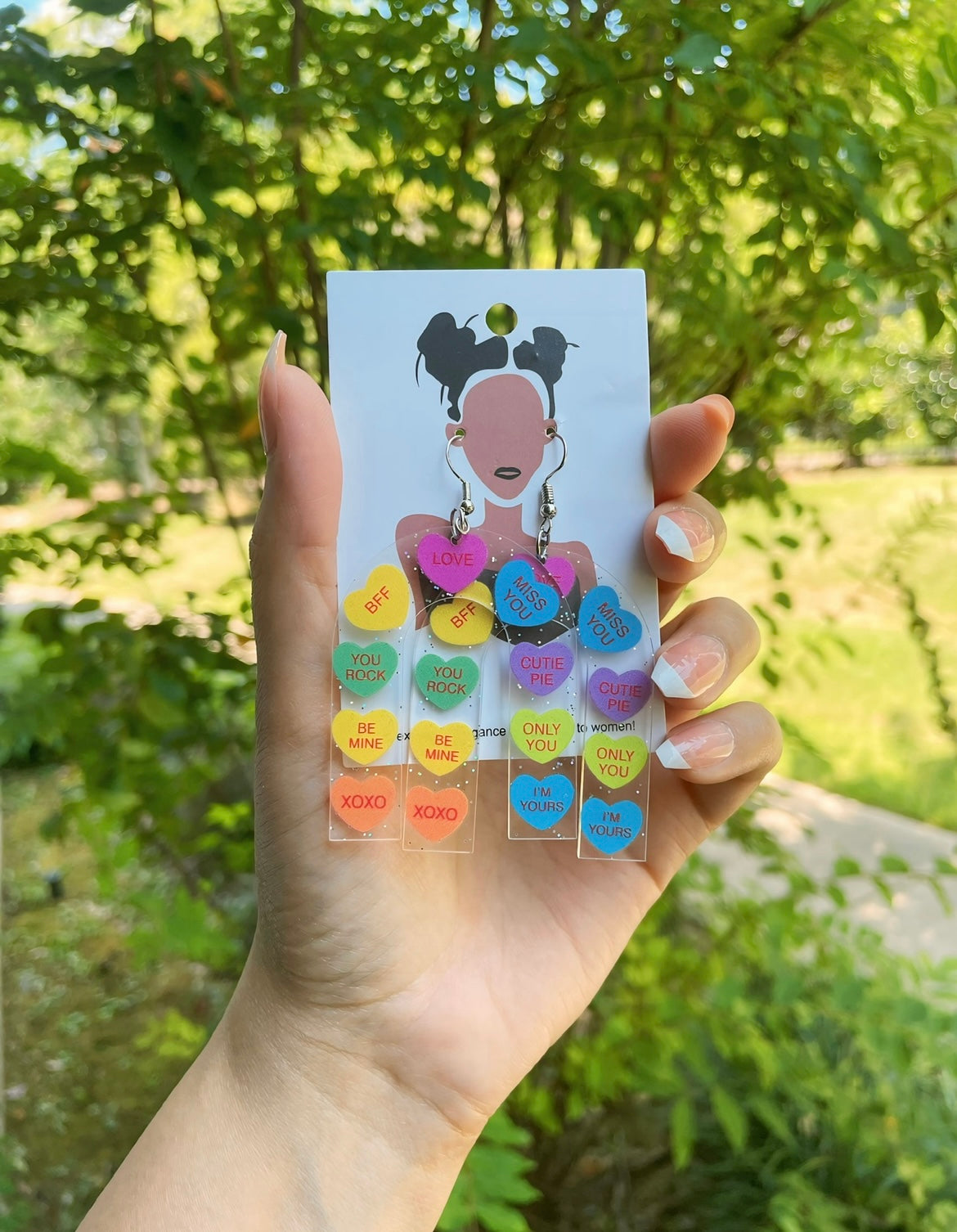 UNIQUE Valentines Earrings