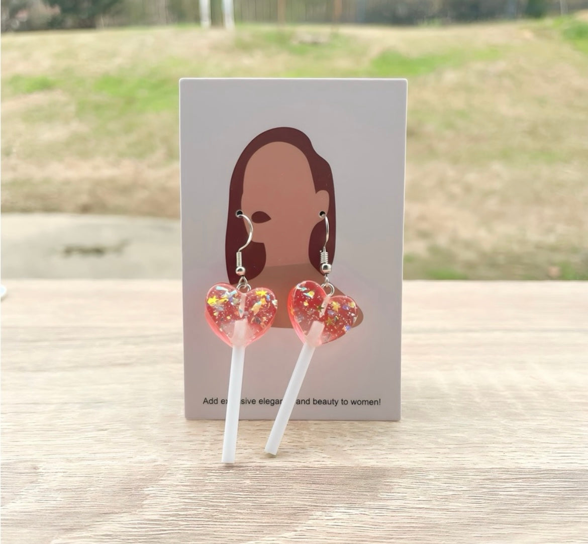 UNIQUE Valentines Earrings