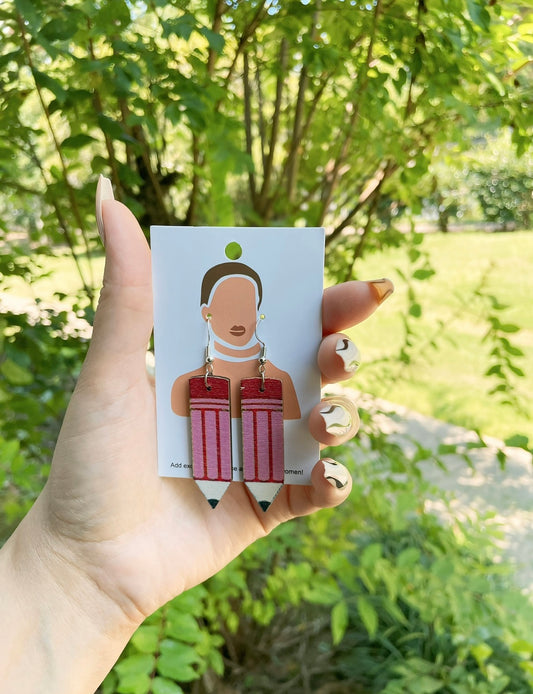 UNIQUE Back To School Earrings