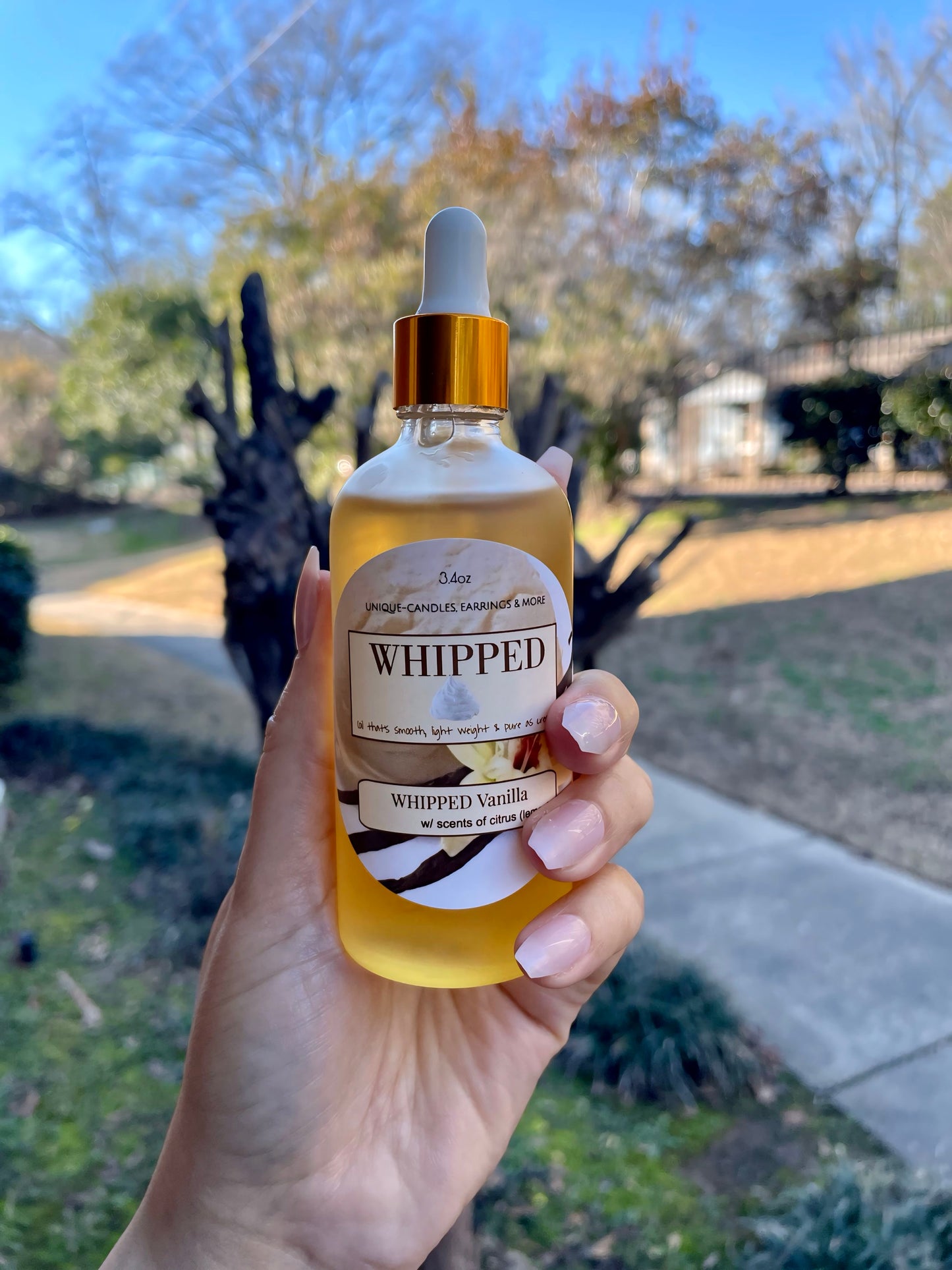 UNIQUE WHIPPED (Body Oil)(Vanilla)
