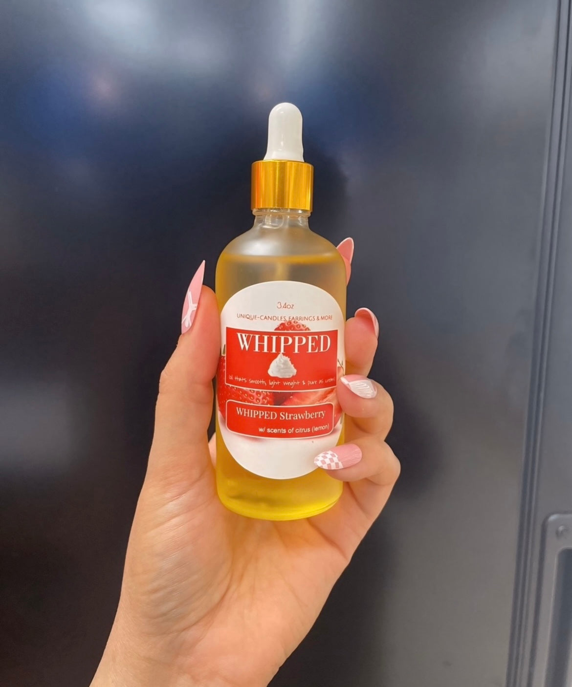 UNIQUE WHIPPED (Body Oil)(Strawberry)