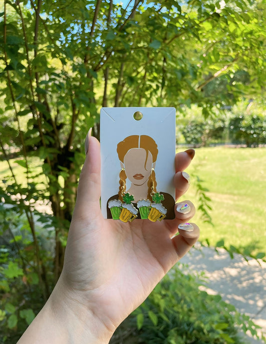UNIQUE St. Patrick's Earrings