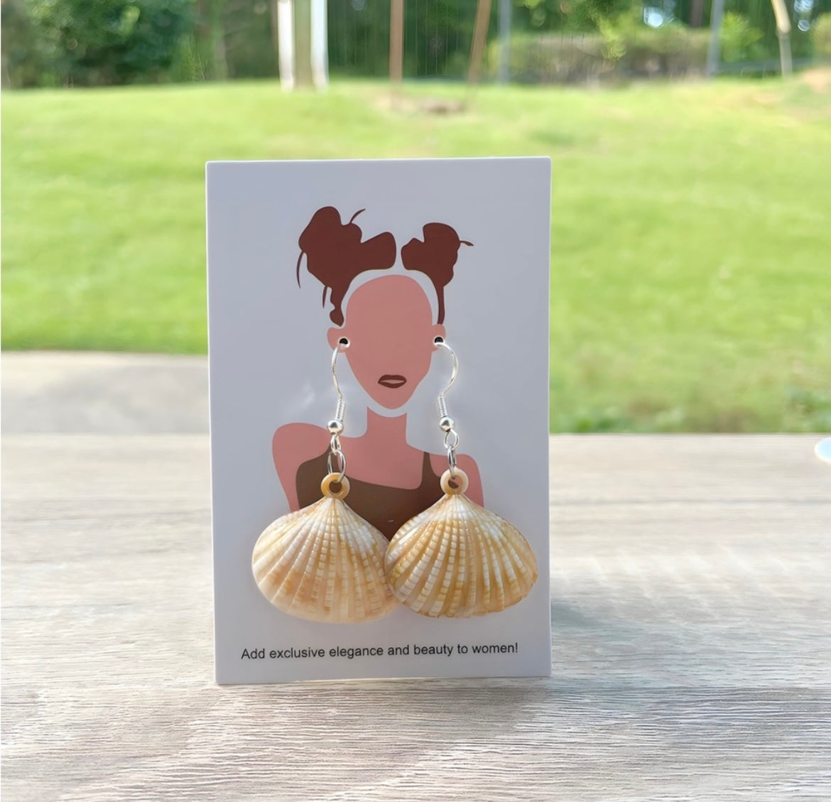 UNIQUE Seashell Earrings