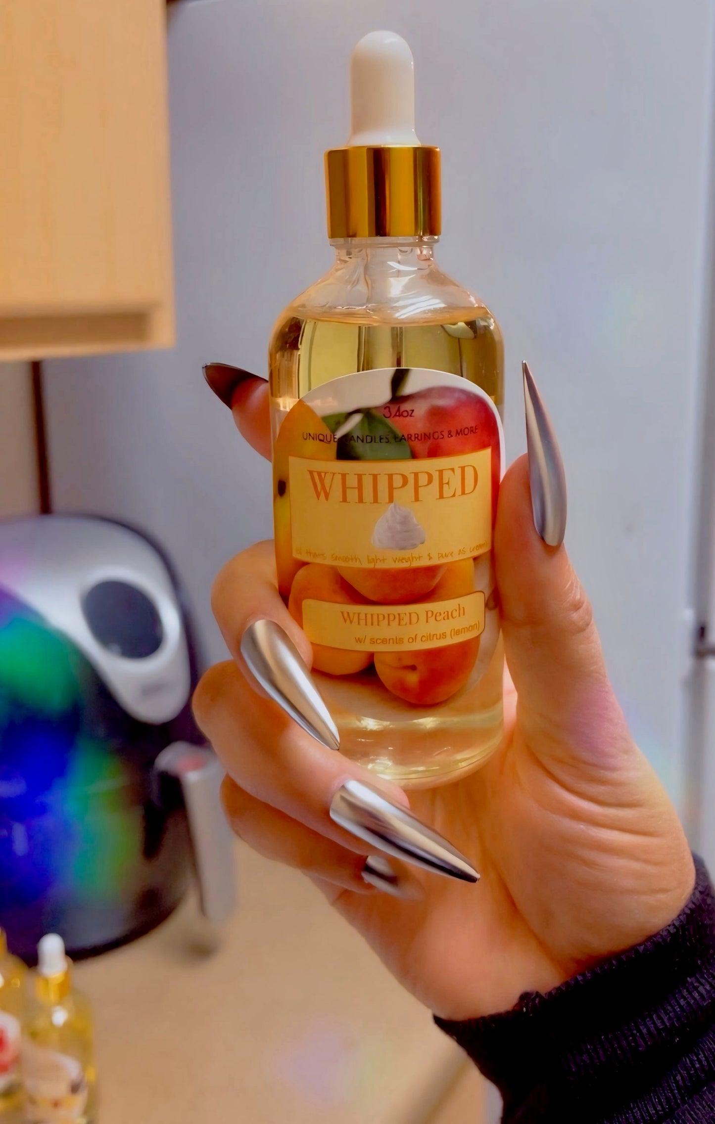 UNIQUE WHIPPED (Body Oil)(Peach)