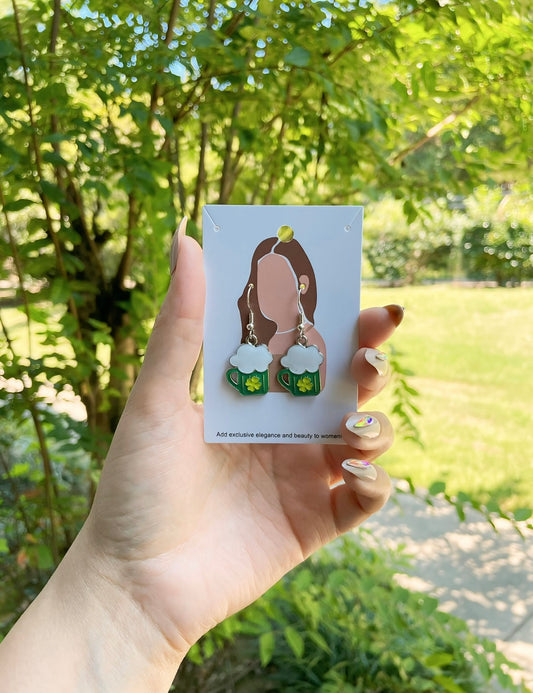 UNIQUE St. Patrick's Earrings