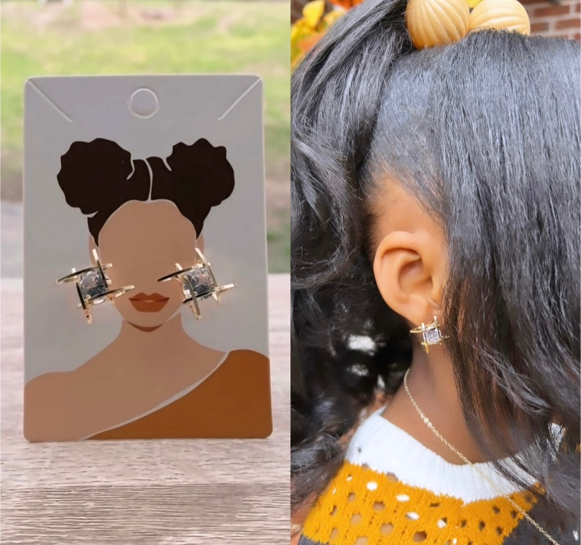 UNIQUE Gold Earrings