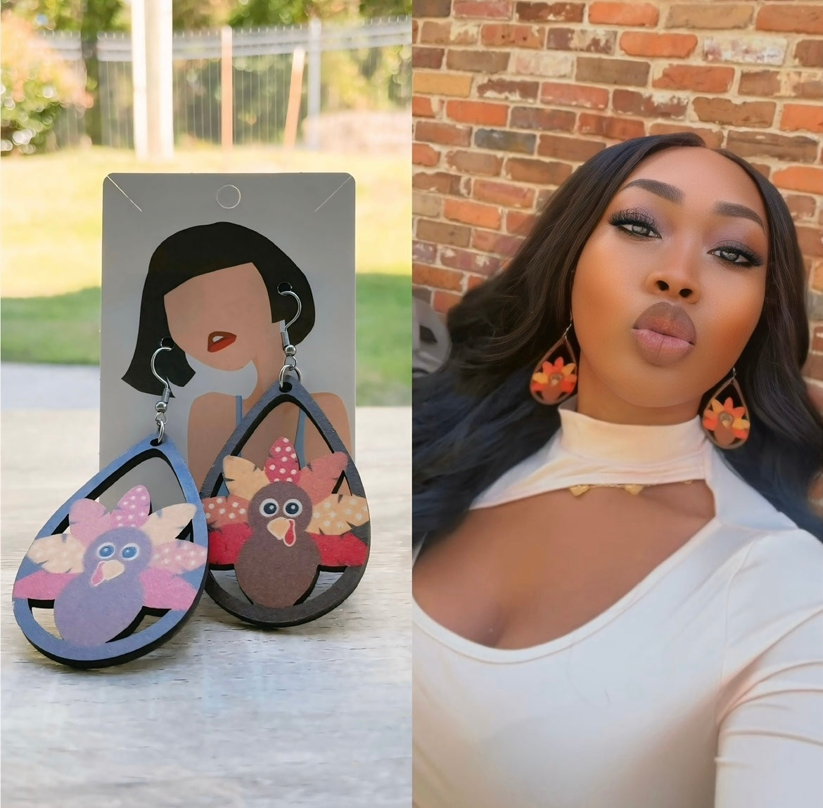 UNIQUE Thanksgiving Gathering Earrings