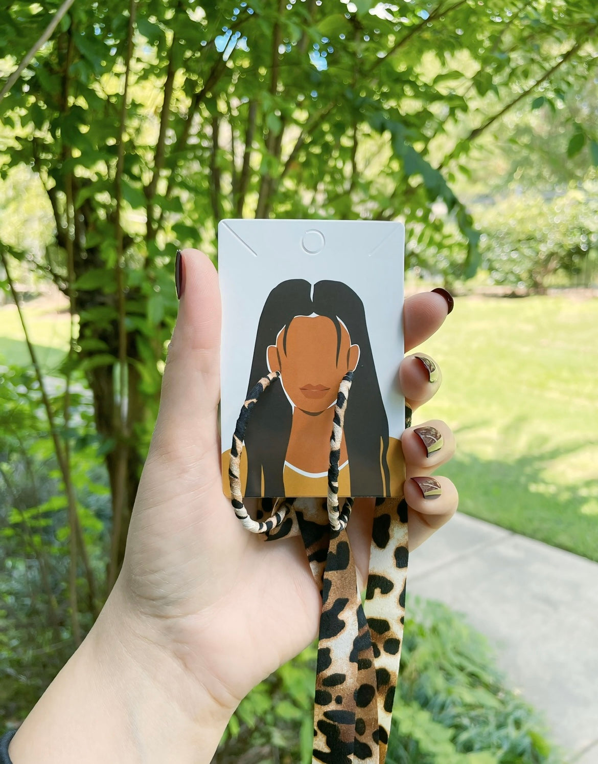 UNIQUE Brown Earrings