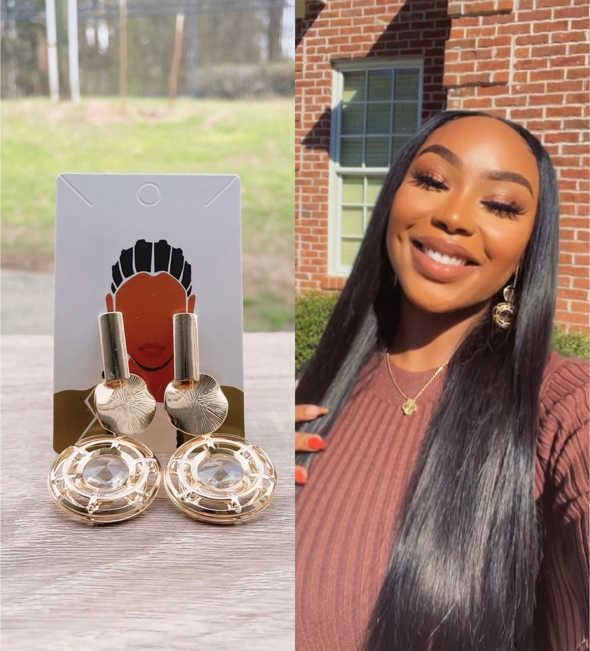 UNIQUE Gold Earrings