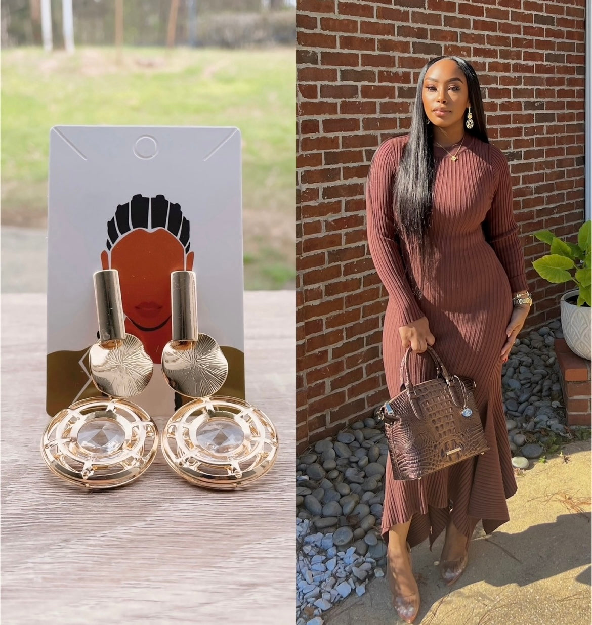 UNIQUE Gold Earrings