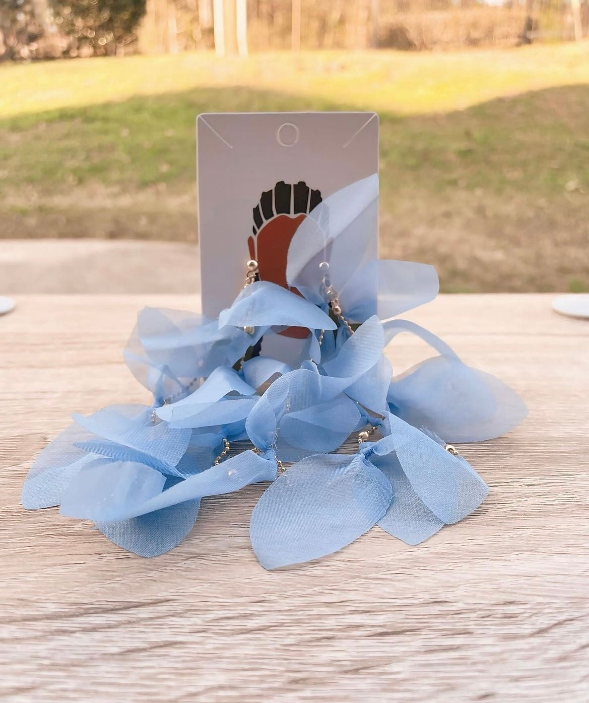 UNIQUE Blue Earrings