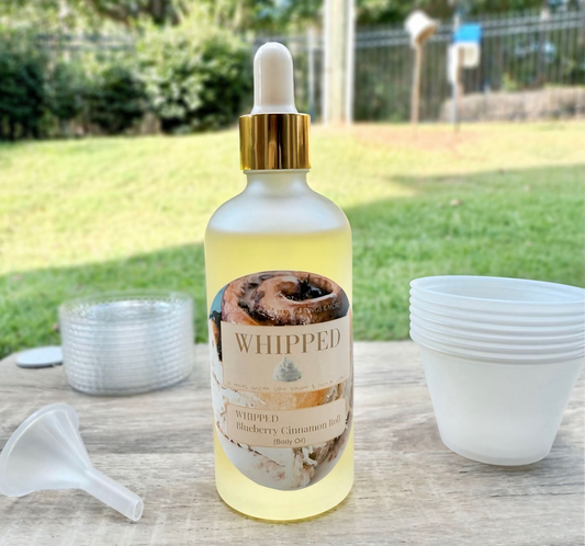 𝙉𝙚𝙬..!! UNIQUE WHIPPED (Body Oil) (Blueberry Cinnamon Roll)