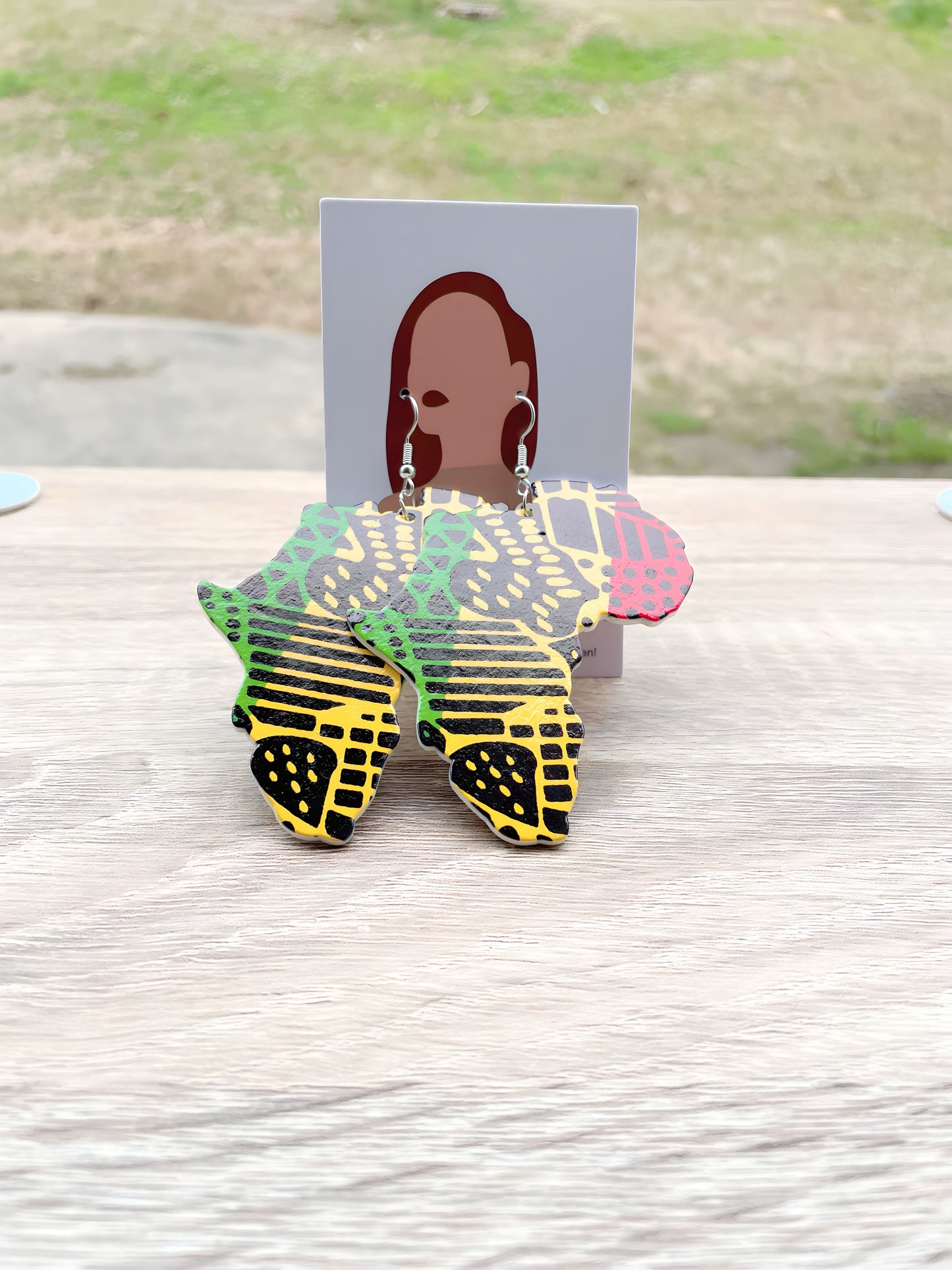 UNIQUE Juneteenth African Pride Earrings