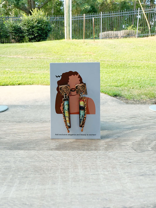 UNIQUE Juneteenth African Pride Earrings