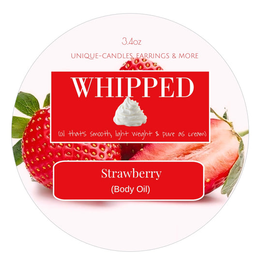 UNIQUE WHIPPED (Body Oil)(Strawberry)