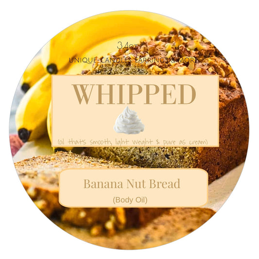 𝙉𝙚𝙬..!! UNIQUE WHIPPED (Body Oil) (Banana Nut Bread)