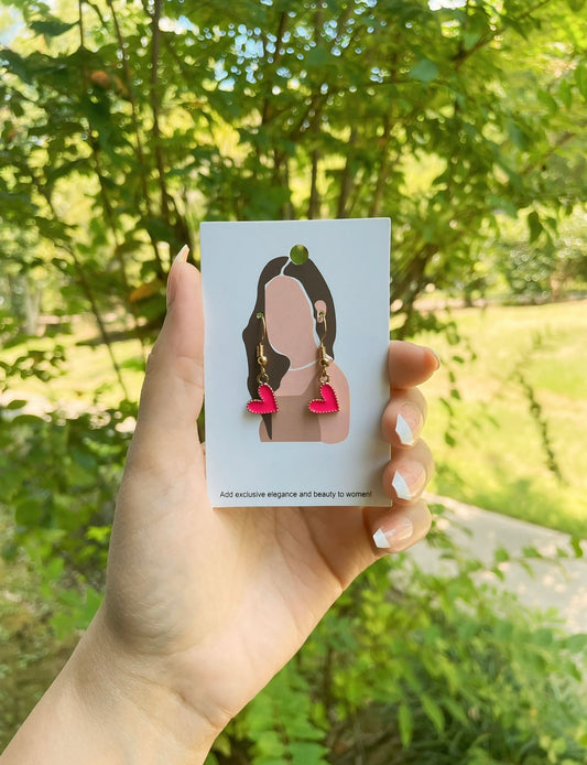 UNIQUE Valentines Earrings