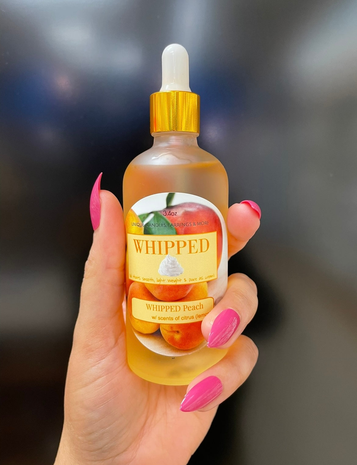 UNIQUE WHIPPED (Body Oil)(Peach)