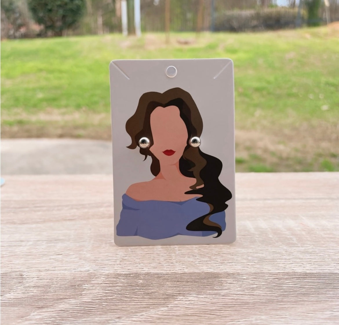 UNIQUE Brown Earrings