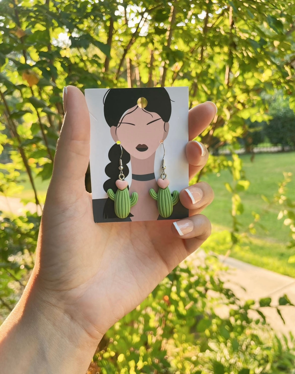 UNIQUE Original Cactus Earrings