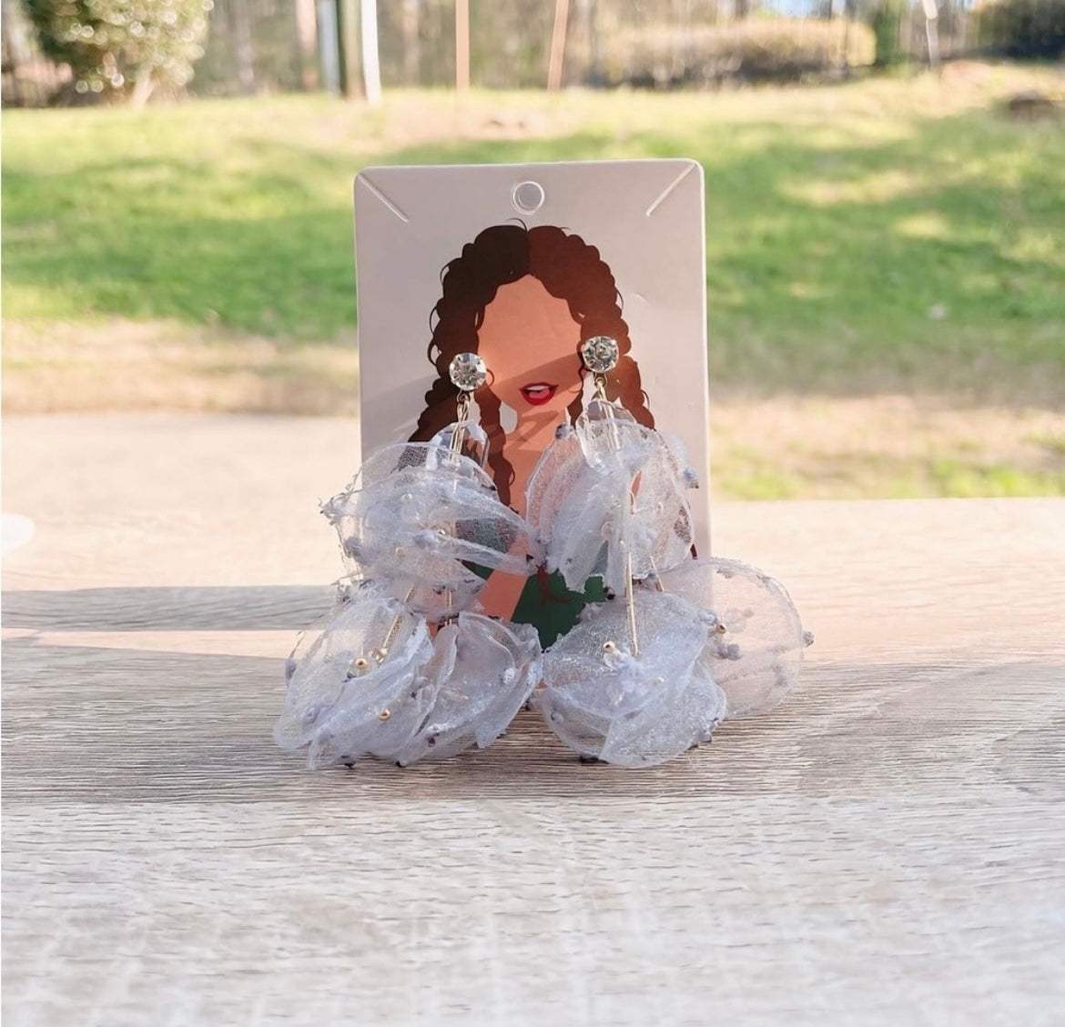 UNIQUE Purple Dolly Earrings