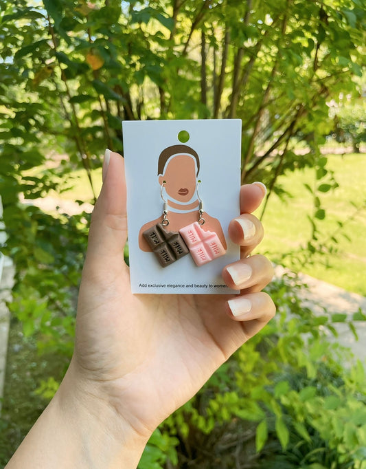 UNIQUE Hershey's Chocolate Earrings