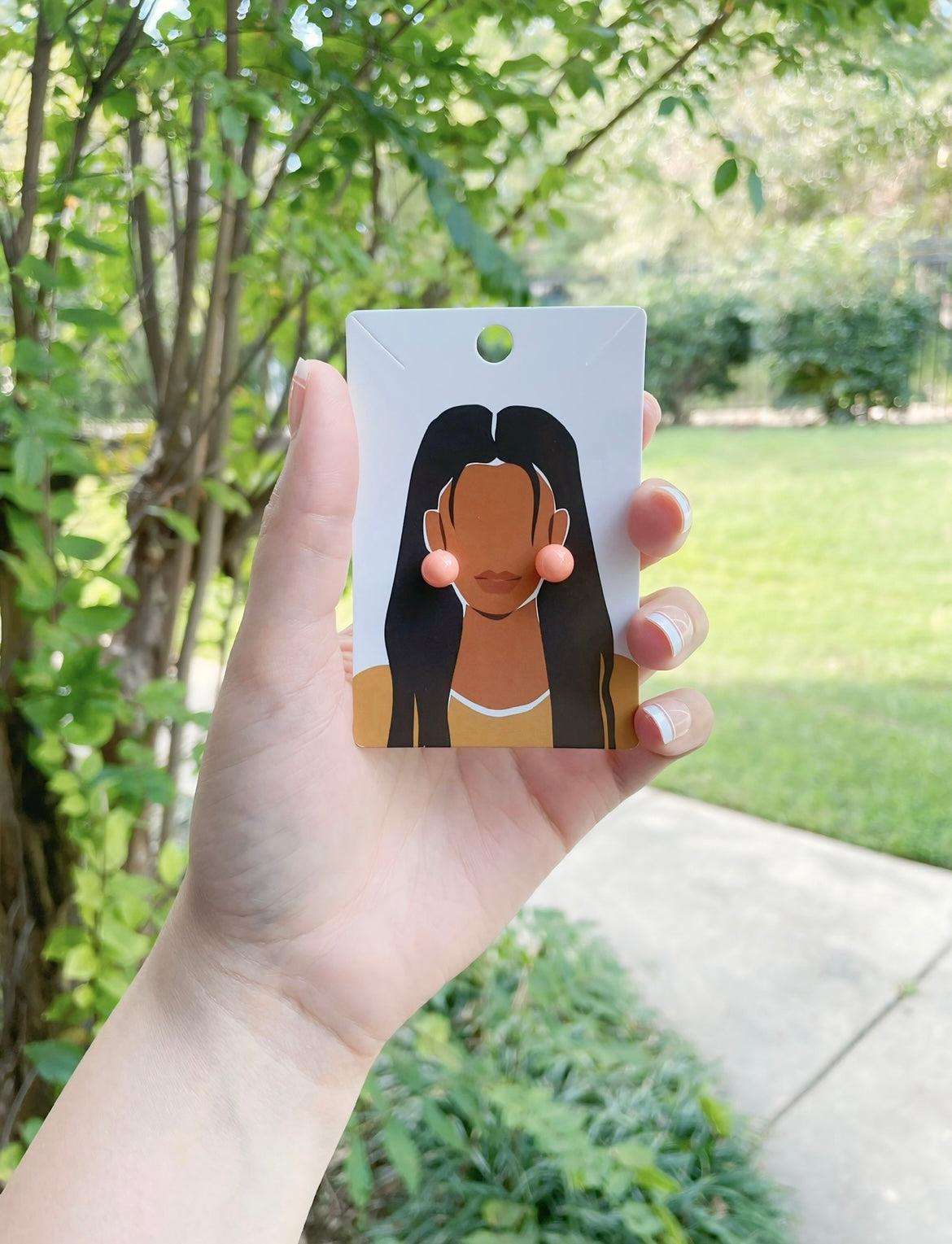 UNIQUE Pink Dolly Earrings