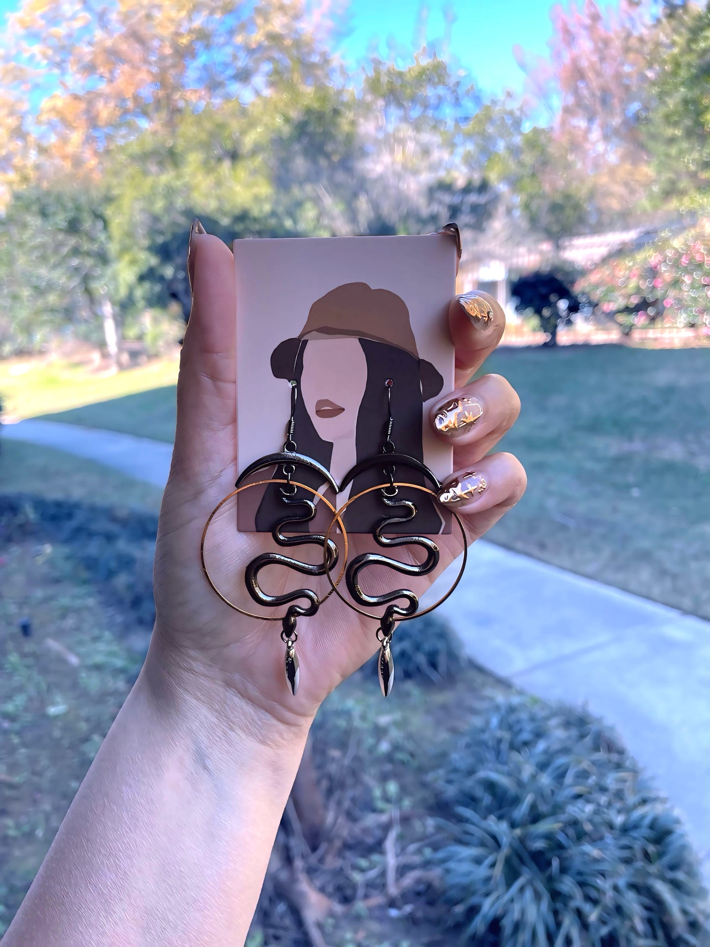 UNIQUE Vintage Tea Party Earrings