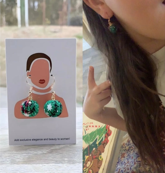 UNIQUE Christmas Earrings