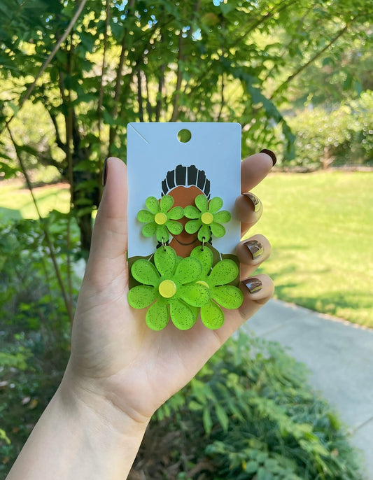 UNIQUE St. Patrick's Go Green Earrings