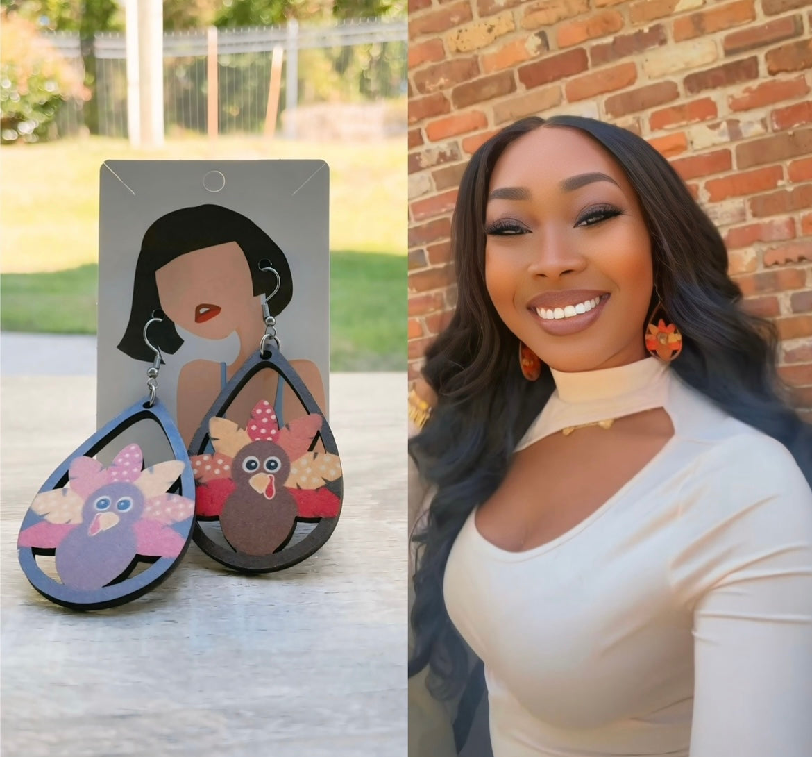 UNIQUE Thanksgiving Gathering Earrings