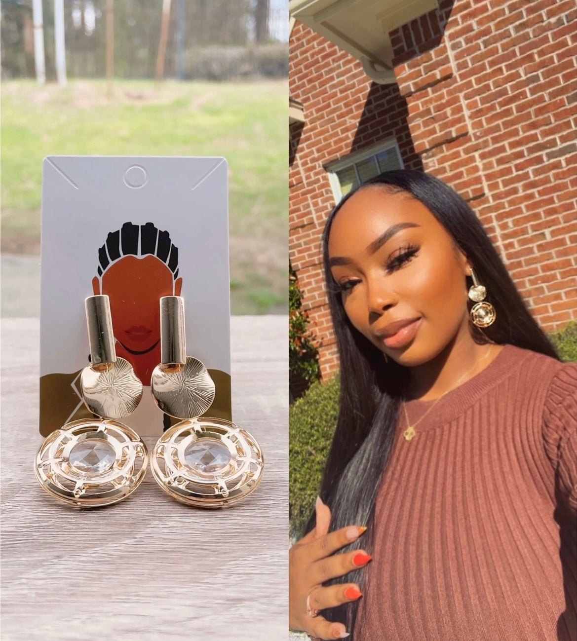 UNIQUE Gold Earrings