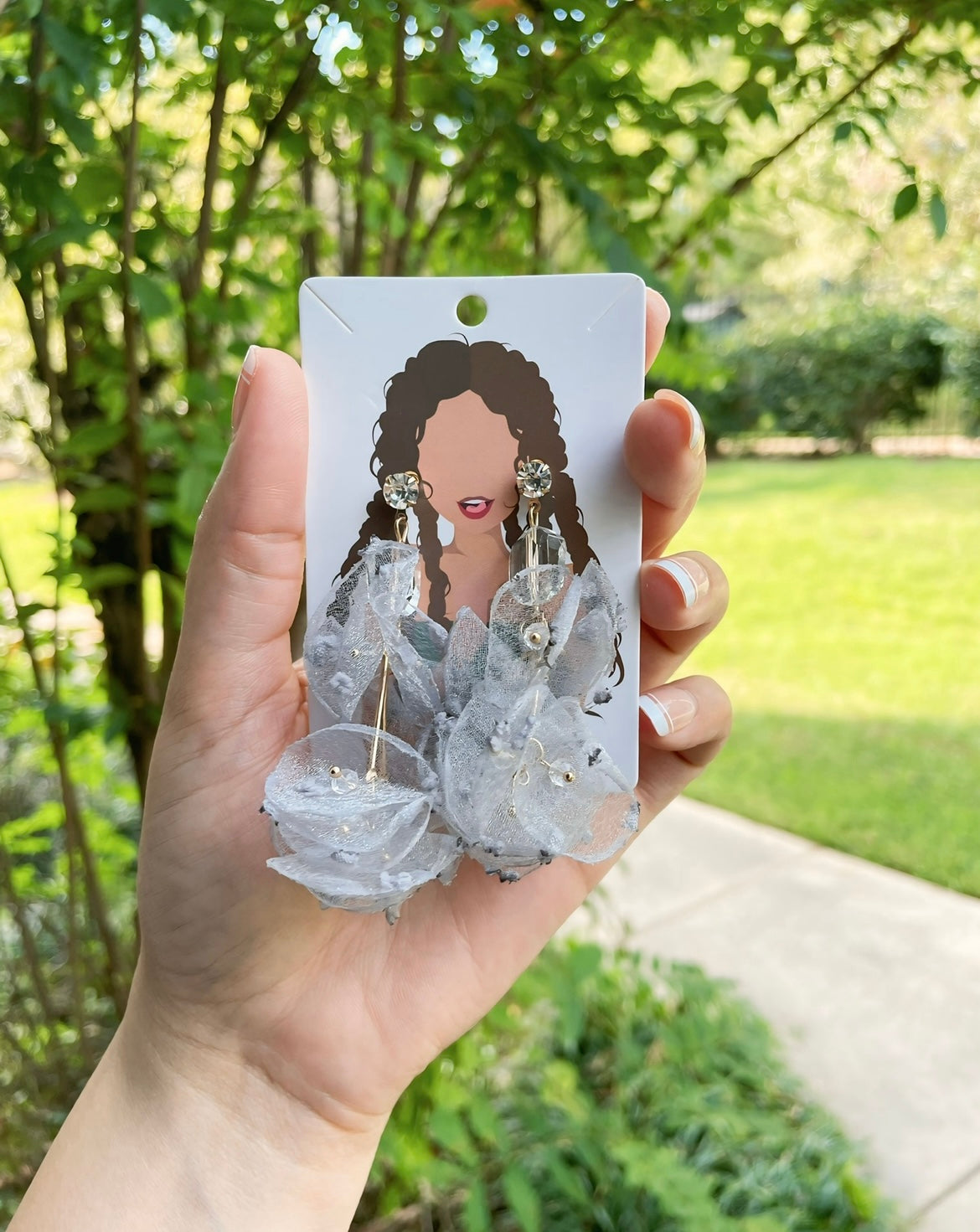 UNIQUE Purple Dolly Earrings