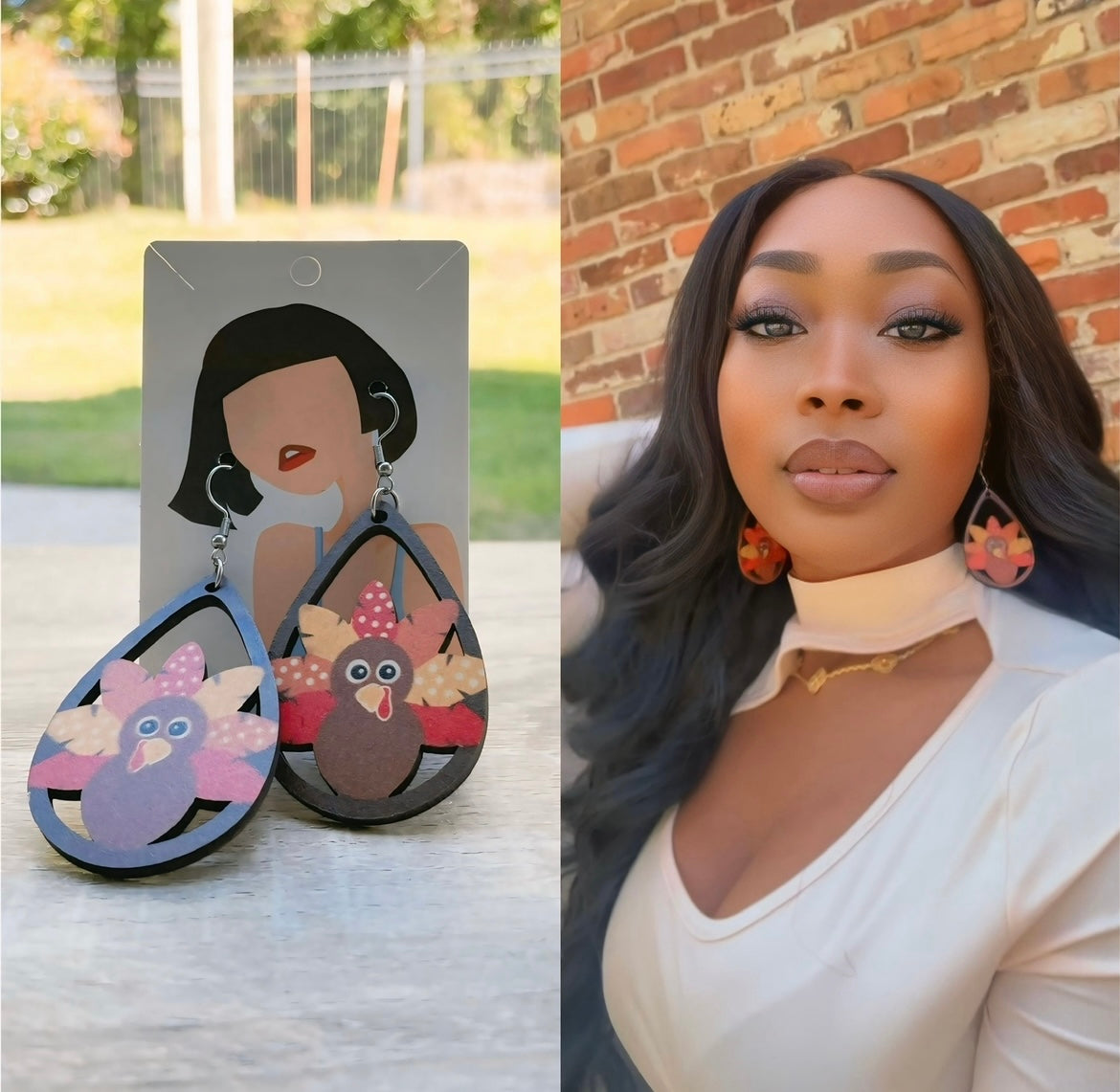 UNIQUE Thanksgiving Gathering Earrings