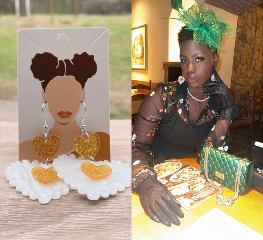 UNIQUE Easter Snap Earrings