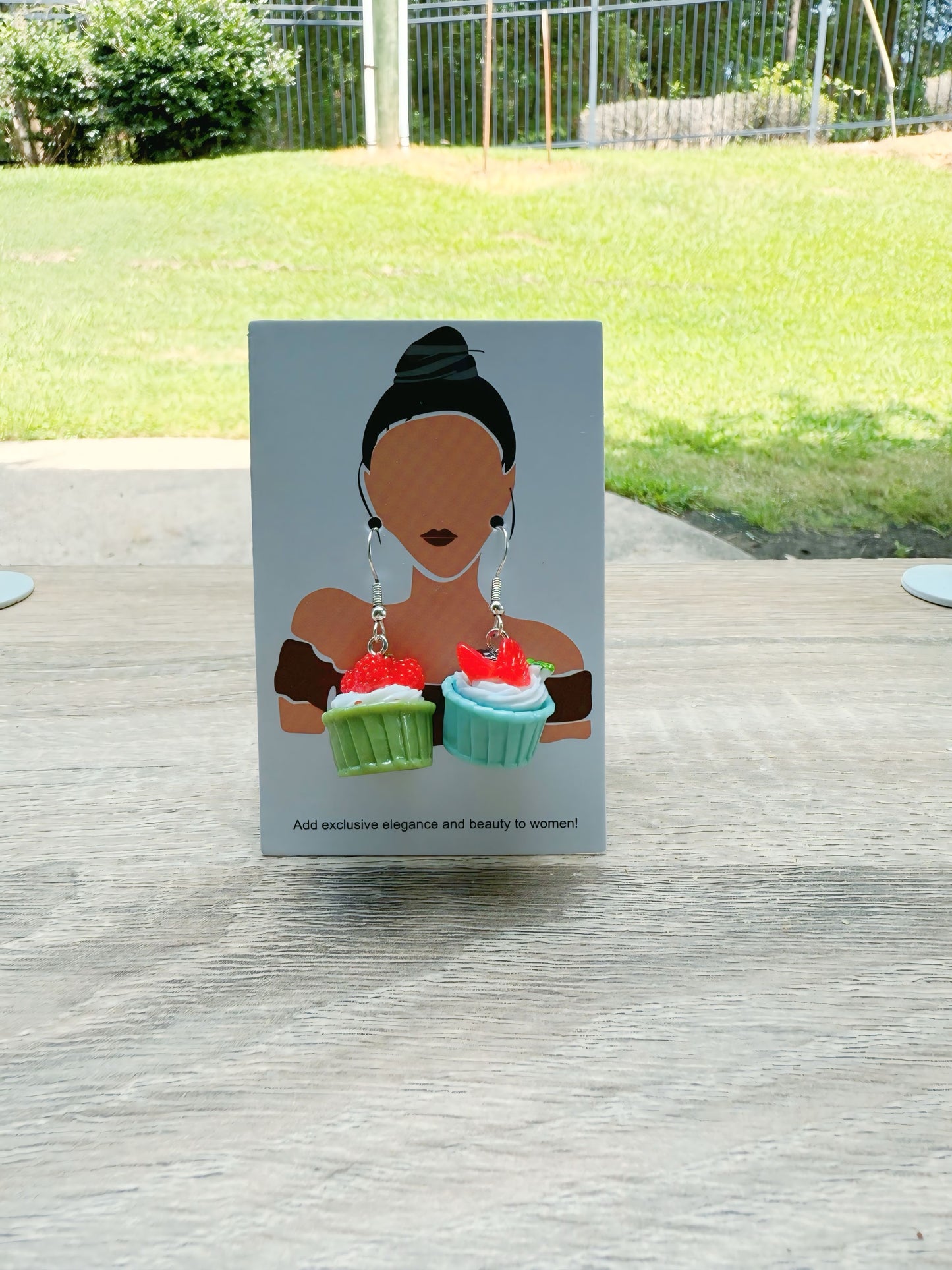 UNIQUE Original Cupcake Earrings