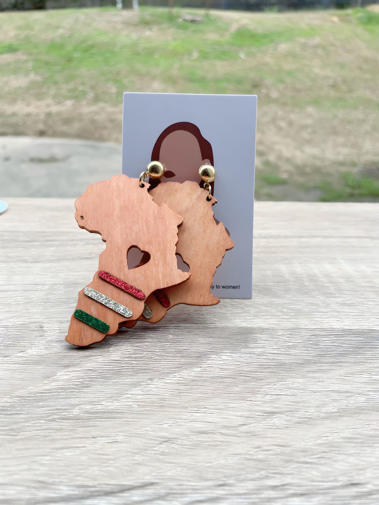 UNIQUE Juneteenth African Pride Earrings