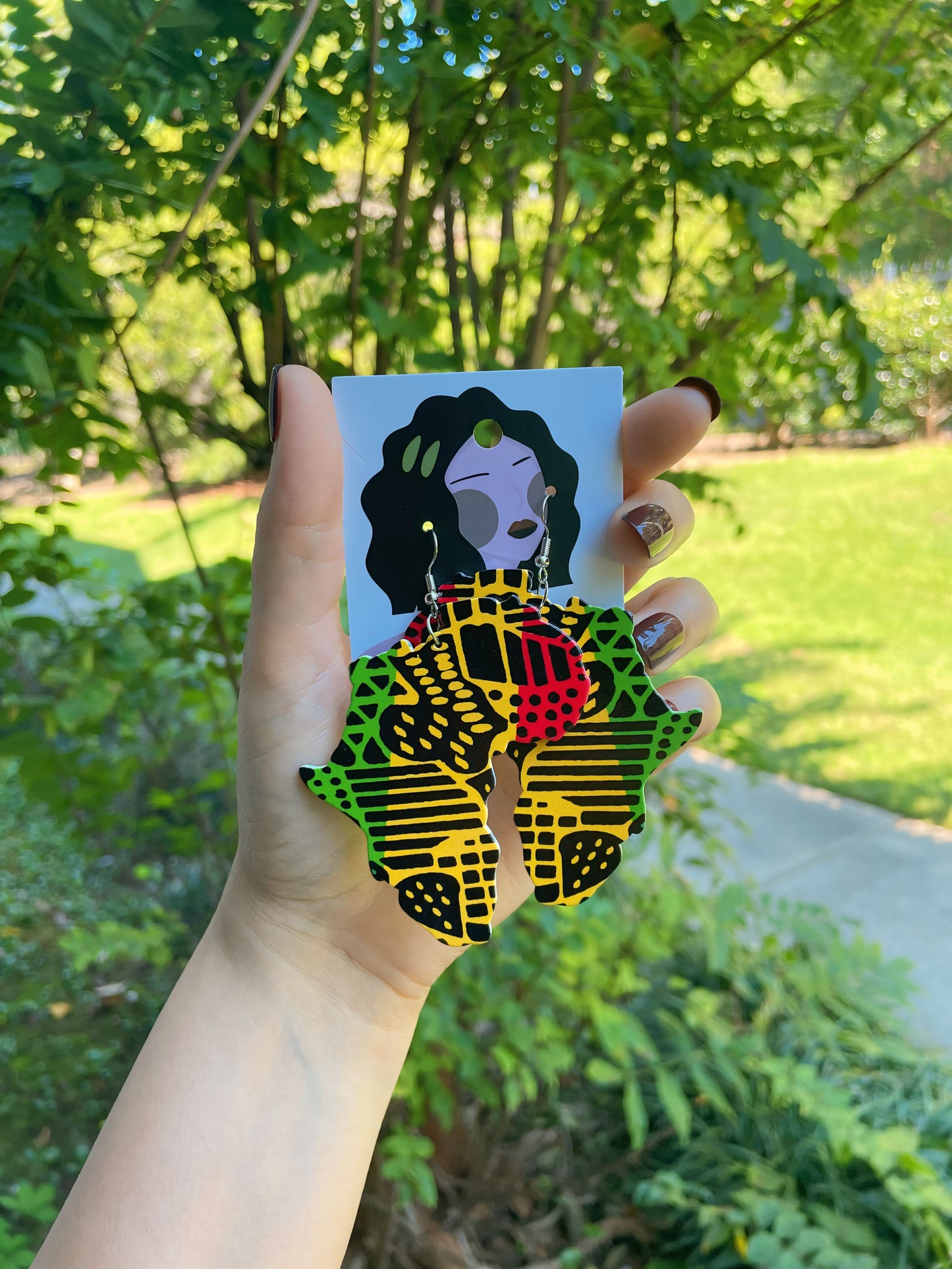UNIQUE Juneteenth African Pride Earrings