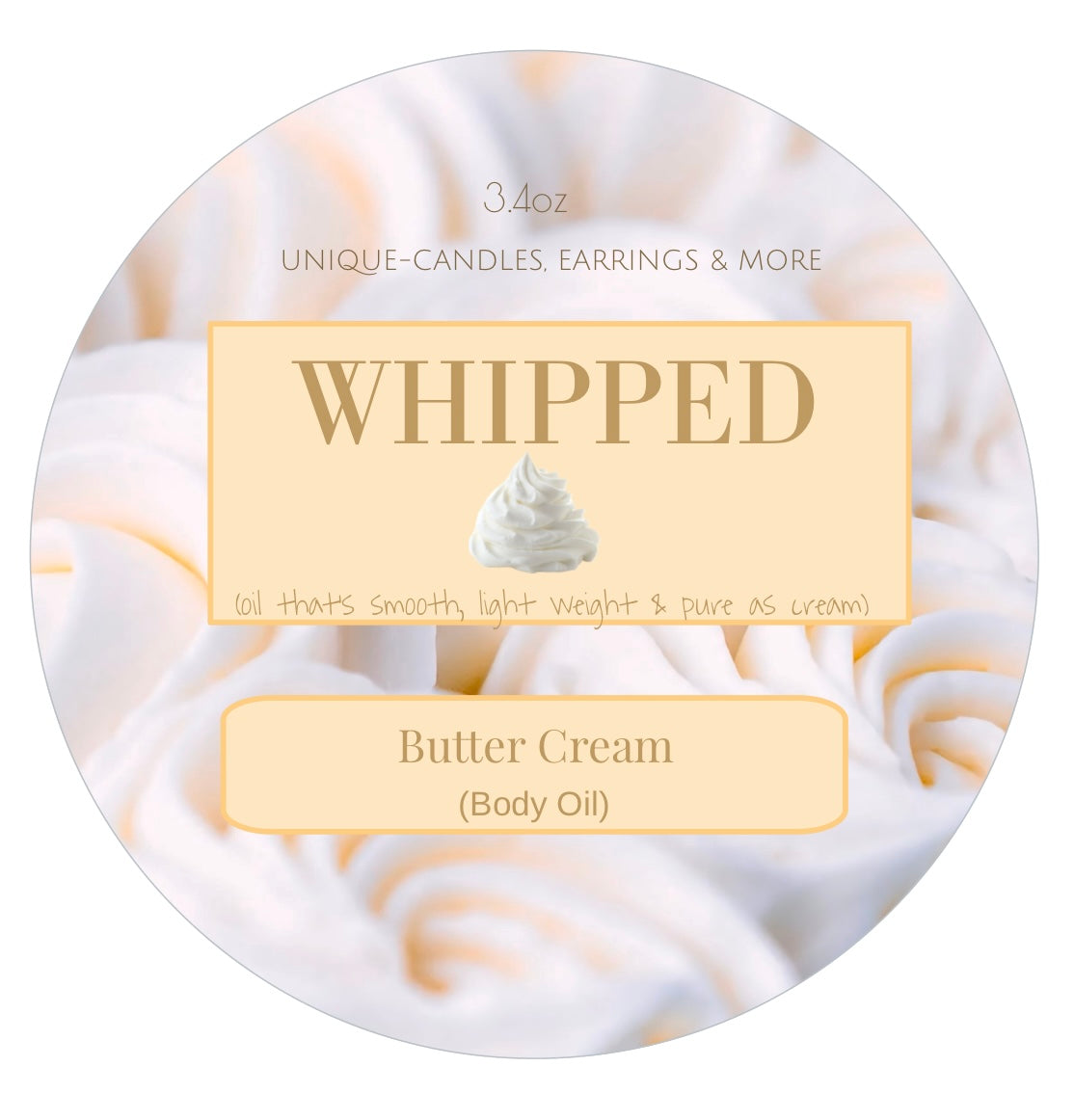UNIQUE WHIPPED (Body Oil)(Butter Cream)
