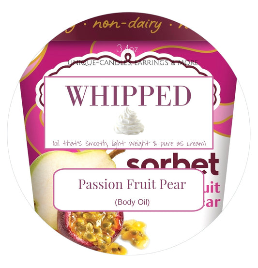 𝙉𝙚𝙬..!! UNIQUE WHIPPED (Body Oil) (Passion Fruit Pear)